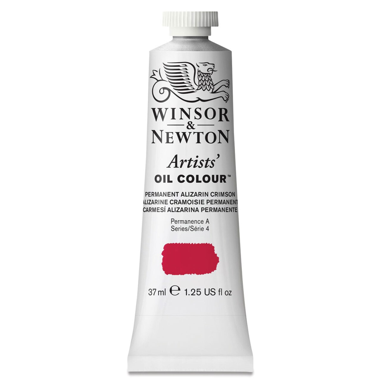 Winsor & Newton Artists' Oil Color - Permanent Alizarin Crimson Hue, 37 ml tube